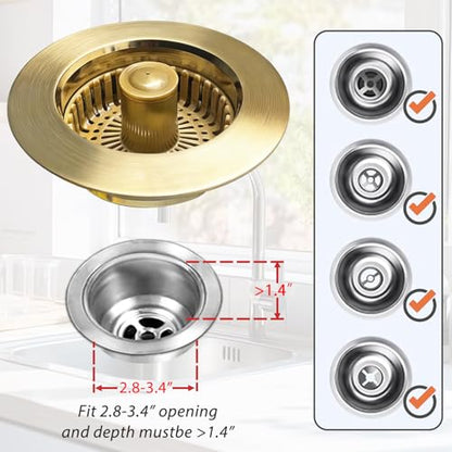 Kitchen Sink Drain Strainer