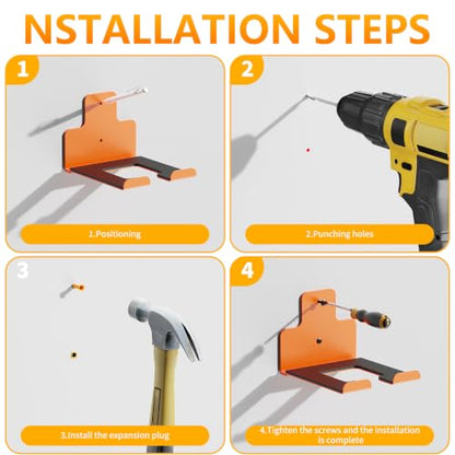 Wall Mounted Weed Wacker Hanger
