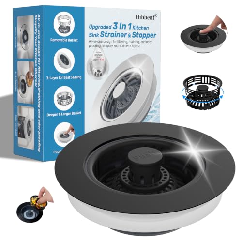 Upgraded 3 In 1 Sink Strainer
