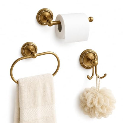 Antique Bathroom Hardware Set