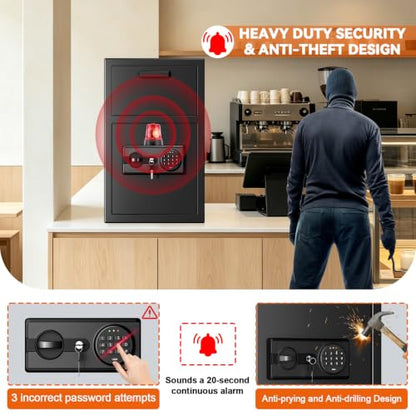 Depository Safe Drop Box with Slot
