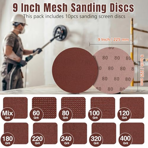 9 Inch Mesh Sanding Discs