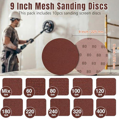 9 Inch Mesh Sanding Discs