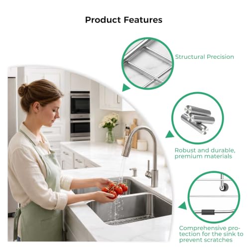 Stainless Steel Detachable Kitchen Sink Protector Grid