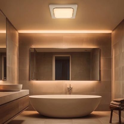 Bathroom Exhaust Fan with Light