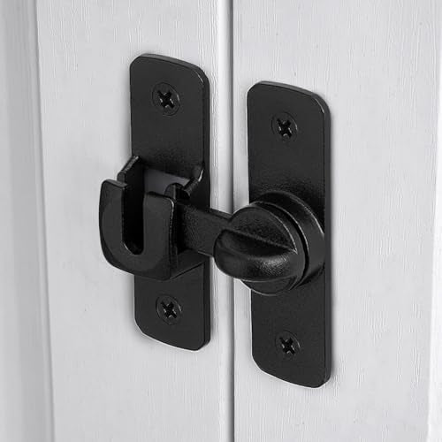 Matte 90 180° Flip Barn Door Latches