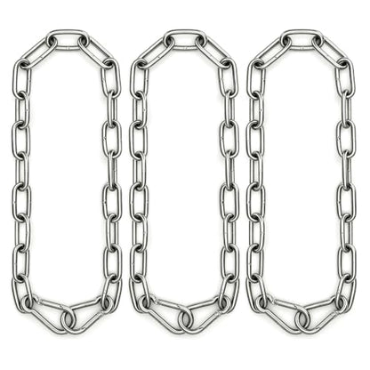 Stainless Steel Gate Chain with Carabiners