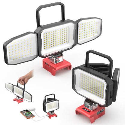 LED Work Light Compatible with DeWalt 20V Battery