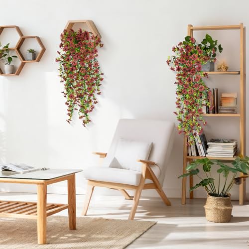 Artificial Fake Hanging Flowers Plants for Outdoor Summer Decoration