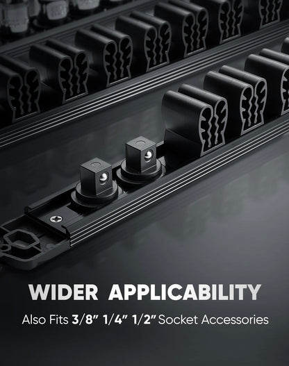 Magnetic Screwdriver Organizer 36 (Black)