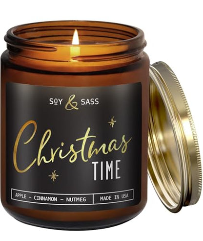 Fall Candles and Christmas Candles