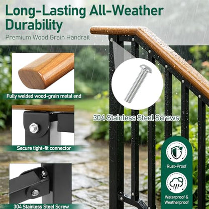 Hand Rails for Outdoor Steps