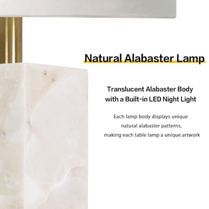 Alabaster Table Lamp