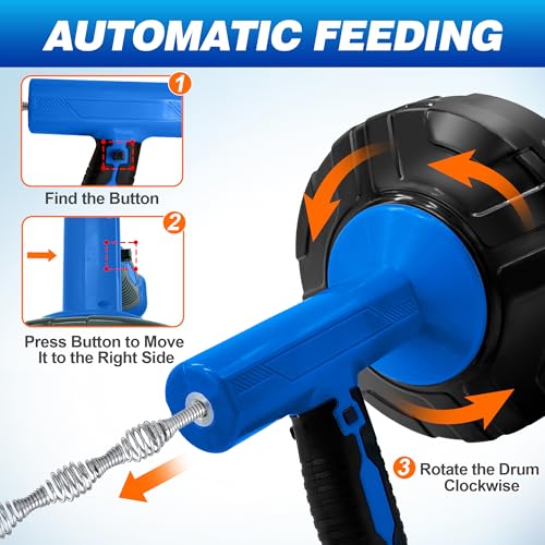 Drain Auger 33Ft