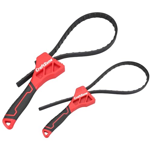 2 piece Strap Wrench Set