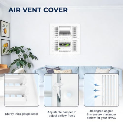 Air Vent Cover for Wall or Ceiling