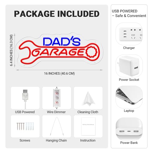 Custom Garage Neon Sign