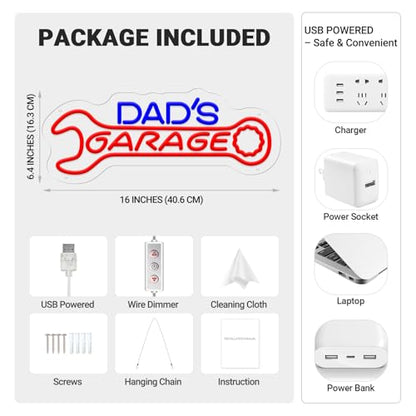 Custom Garage Neon Sign