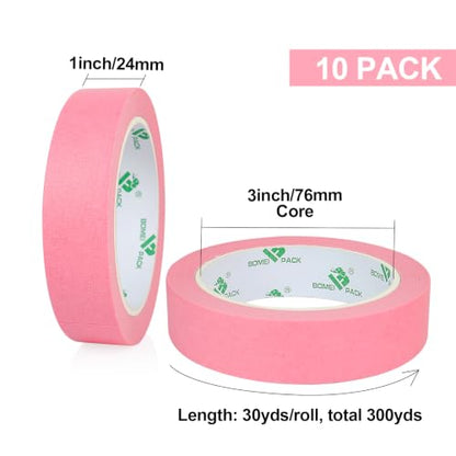 Pink Painters Tape 0.94 Inch (Pink)