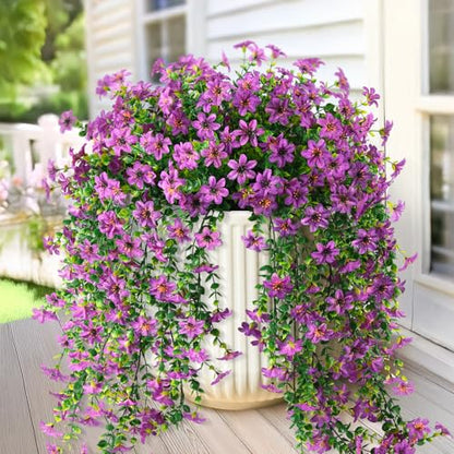 Artificial Fake Hanging Flowers Plants for Outdoor Summer Decoration