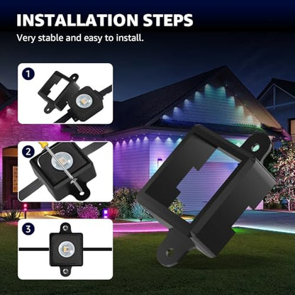3 in 1 Outdoor Light Mounting Clips Kit for Govee H705A