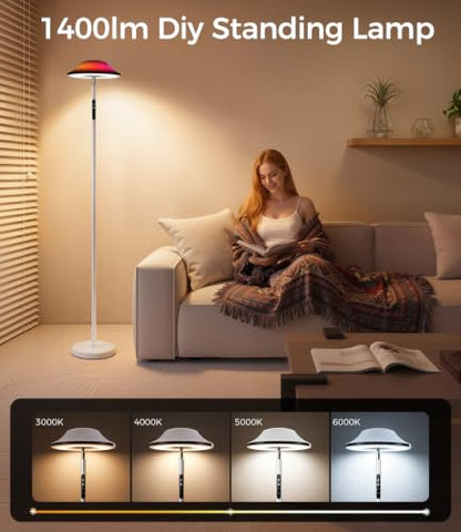 Uplighter LED Floor Lamp