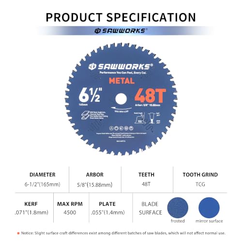 Circular Saw Blade for Mild Steel & Non