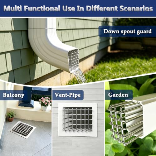 Gutter Downspout Guard 304 Stainless Steel
