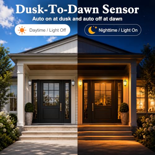 E26 Dusk to Dawn Flame Light Bulbs