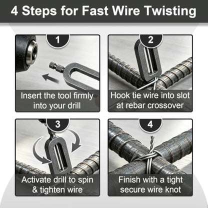 Wire Twister Tool for Drill 1