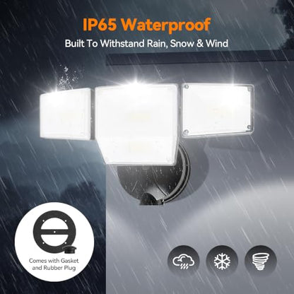 85W 10000LM Switch Controlled LED Security Lights