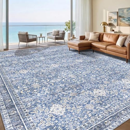 9x12 Area Rugs (Blue / 9' x 12' (Rectangular))