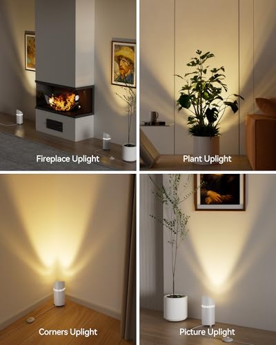 2 Pack Uplights Indoor Floor Can Lights