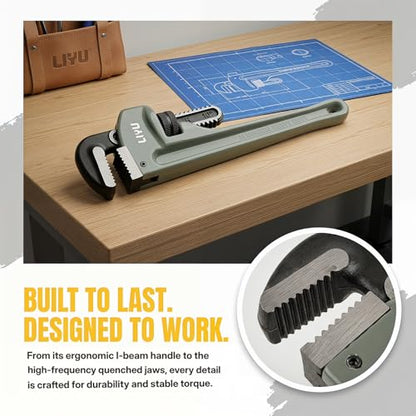 Aluminum Handle Pipe Wrench