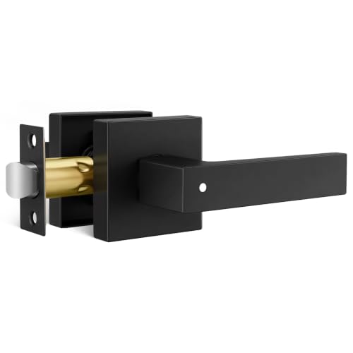 Matte Black Privacy Door Handle Interior (Matte Black)