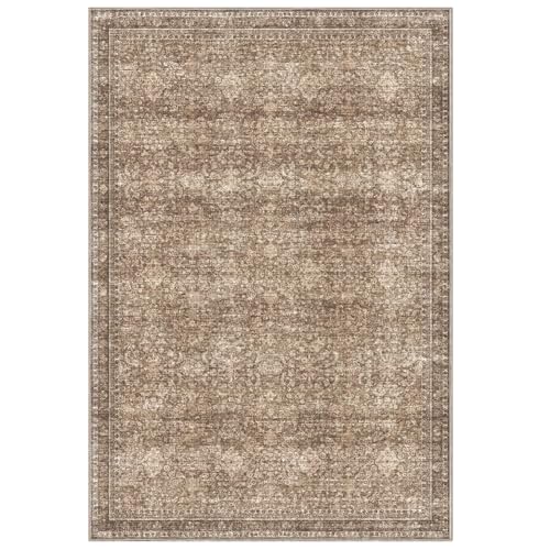 2x3 Area Rugs (Dark Brown / 2' x 3' (Rectangular))