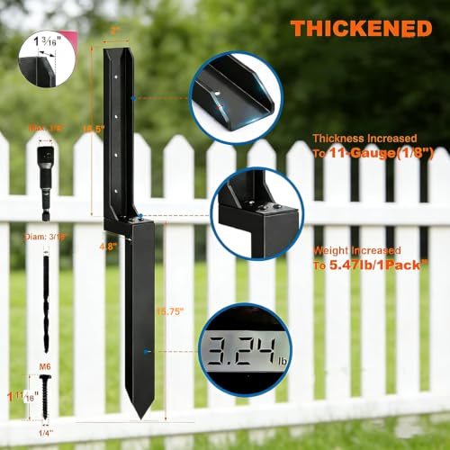 2PCS Fence Post Repair Kit