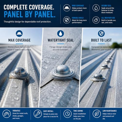 Metal Roof Screw Caps