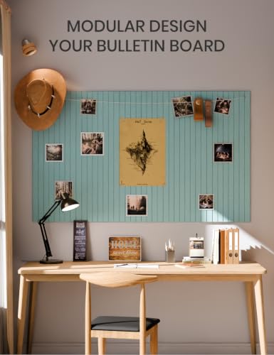 Felt Bulletin Board Tiles Large 48" x 36" Cork Board Alternative