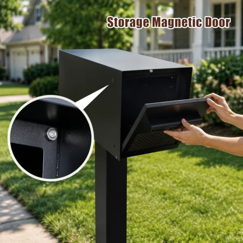 Large Mailboxes for Outside Post Mount Mailbox