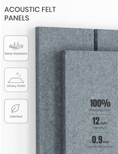 48" x 36" Large Felt Bulletin Board (Slate Gray-1 / Bold-stripe 12-pack)