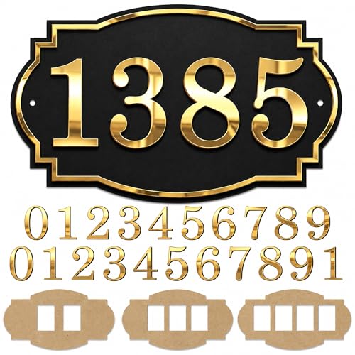 Acrylic Address Numbers Kit
