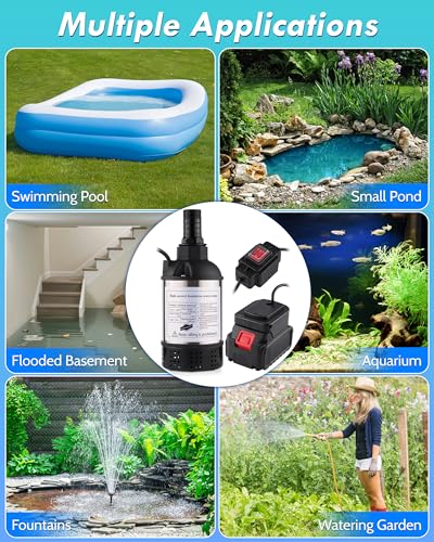 Cordless Submersible Water Transfer Pump