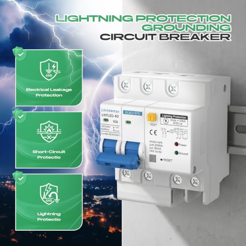 Ground Fault and Surge Protection Circuit Breaker