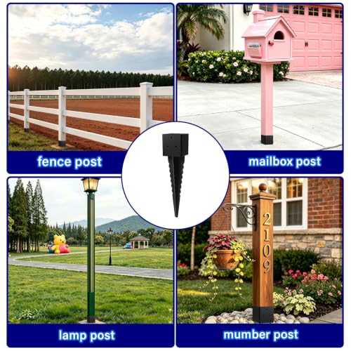 4x4 Fence Post Anchor Ground Spike