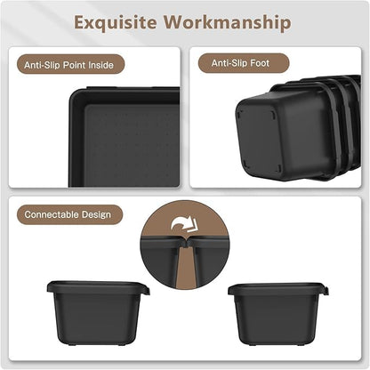 Tool Box Organizer Tray Divider Set【Single Size】 Desk Drawer Organizer Bin