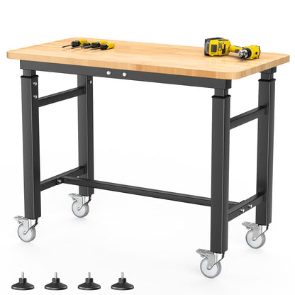 Workbench with Wheels (42“ x 20”)