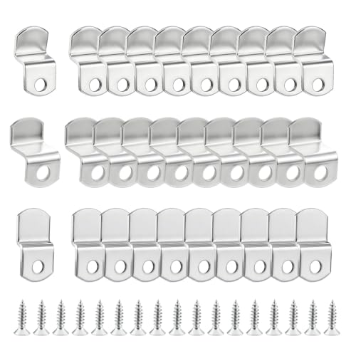 Offset Canvas Clips with Screws