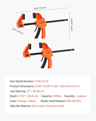 Bar Clamps for Woodworking
