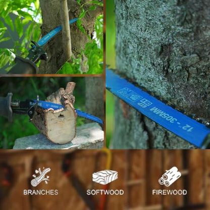 6TPI Japanese Teeth Wood Pruning Reciprocating Saw Blades